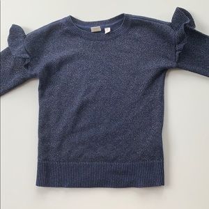 🎉LIKE NEW🎉 GAP RUFFLE SWEATER